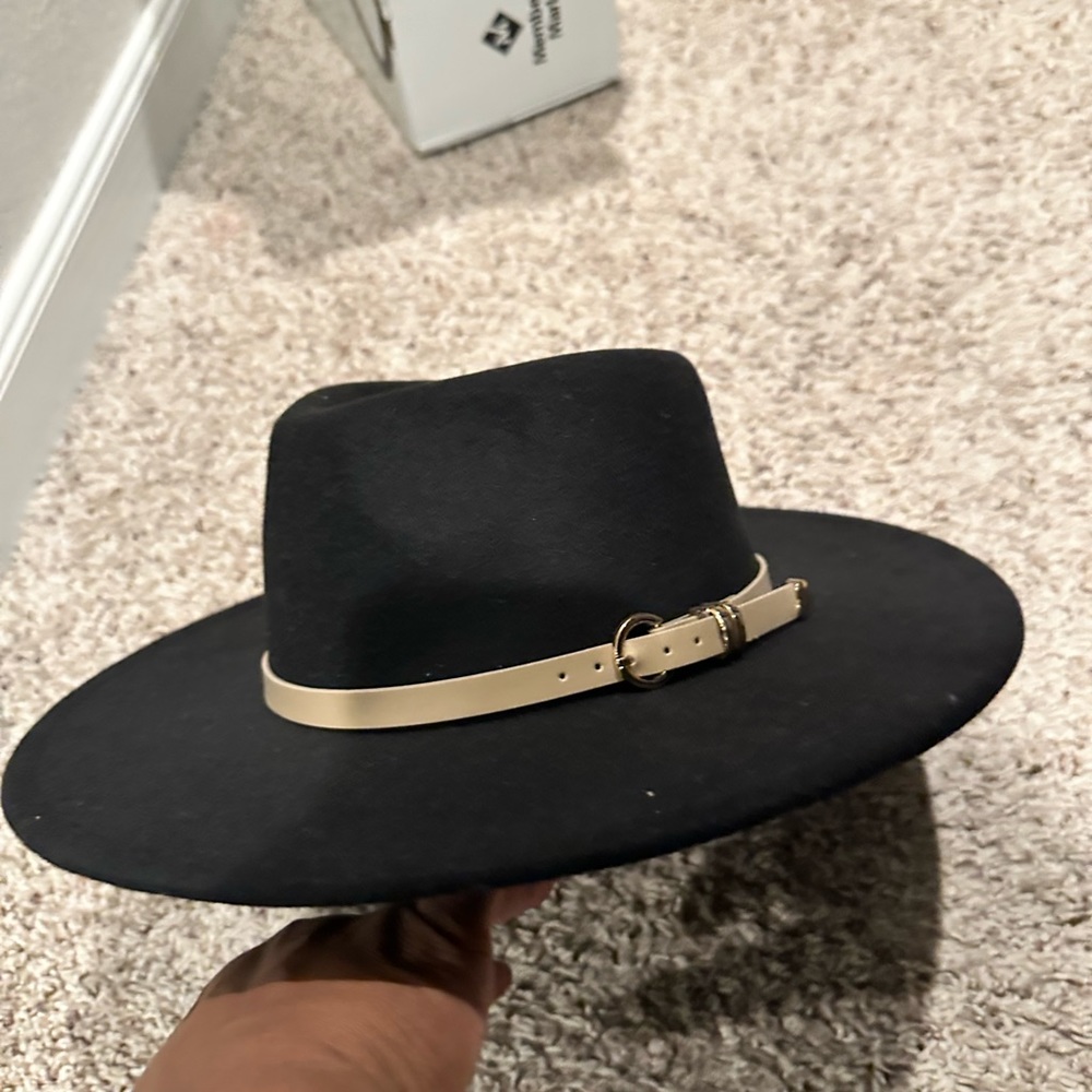 Black Felt Hat